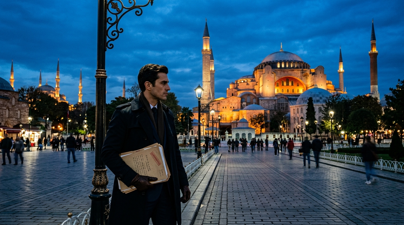Şekil 2: Tarihi Sultanahmet Meydanı ve Türk istihbarat geleneğinin izleri.