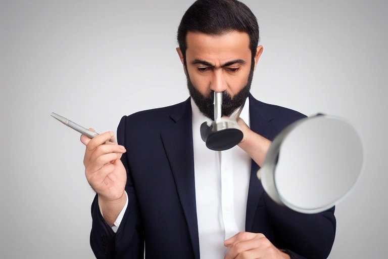 Sarıçam Dedektif: Adıyaman’ın Gizli Gerçeklerini Güvenli Bir Şekilde Keşfedin 3 Belgeleri inceleyen profesyonel bir Adıyaman dedektif ofiste çalışıyor