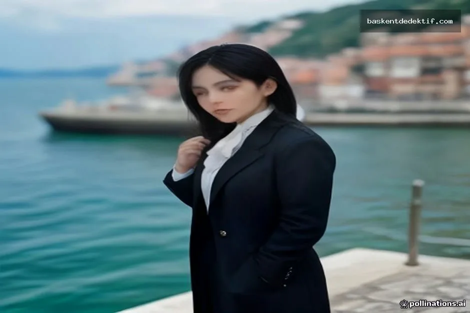 Amasra kıyısında ipucu inceleyen Amasra Özel Dedektif