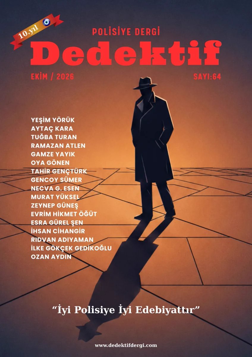Dedektif Aydın, trençkotlu dedektif siluet