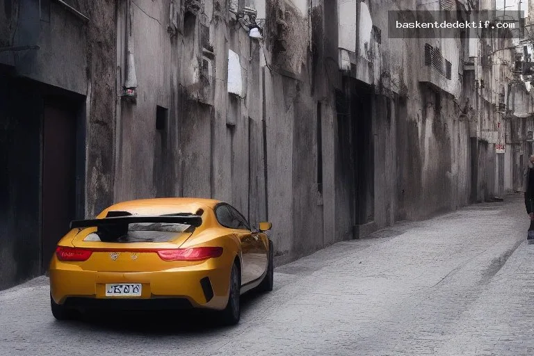 Bağlar Dedektif Özel Hizmetleri ile Gizemli Süreçleri Çözün 2 Bağlar Özel Dedektif markalı modern İstanbul sokakta duran akıcı siyah polis arabası