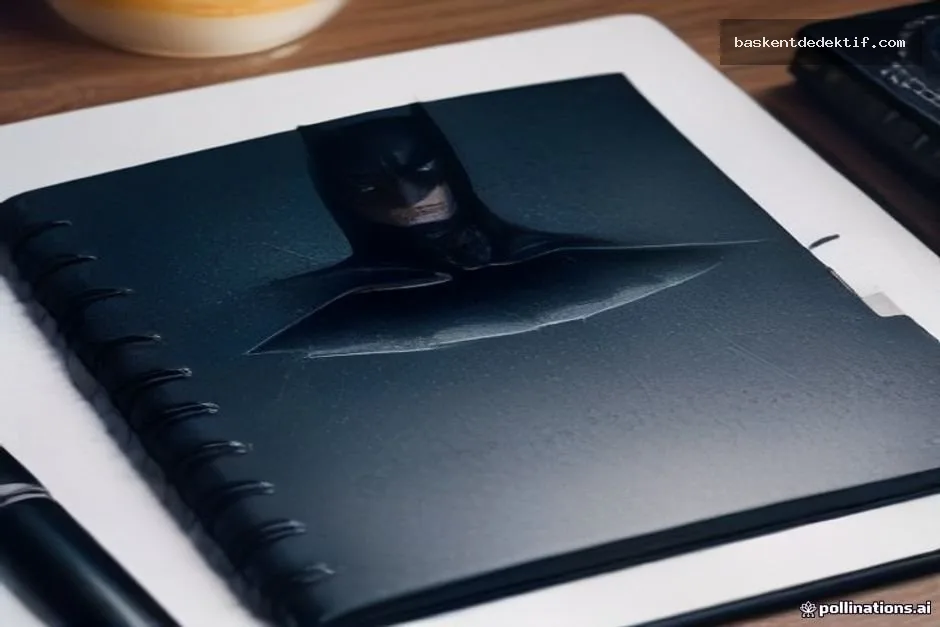 Batman Merkez Dedektif notulu Gotham şehrinin karanlık köşelerinde