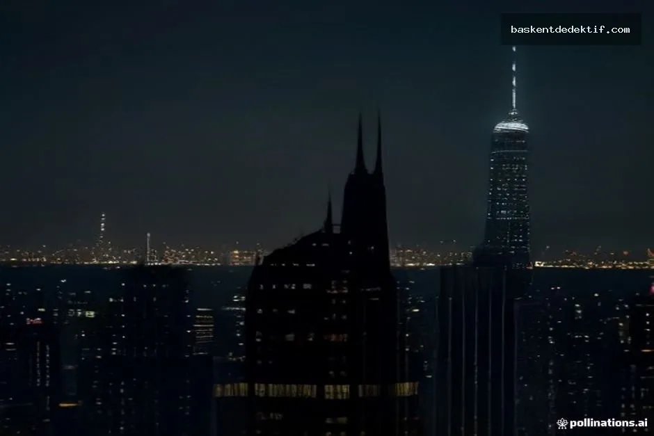 Batman Özel Dedektif: Gizemli Durumları Çözmek İçin Batman’ın Yöntemlerini Keşfedin 2 Batman Merkez Dedektif Bat-Işığı Gotham Şehri görüntüsü