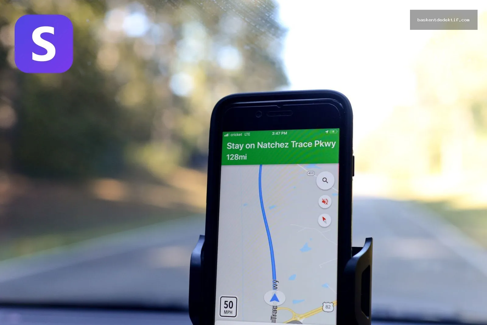 Beşiktaş eş takibi için GPS takip ekranı