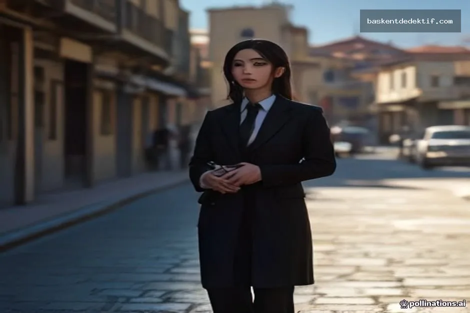 Bingöl merkez dedektifi golden saatli şehir manzarasında çözüm süreci
