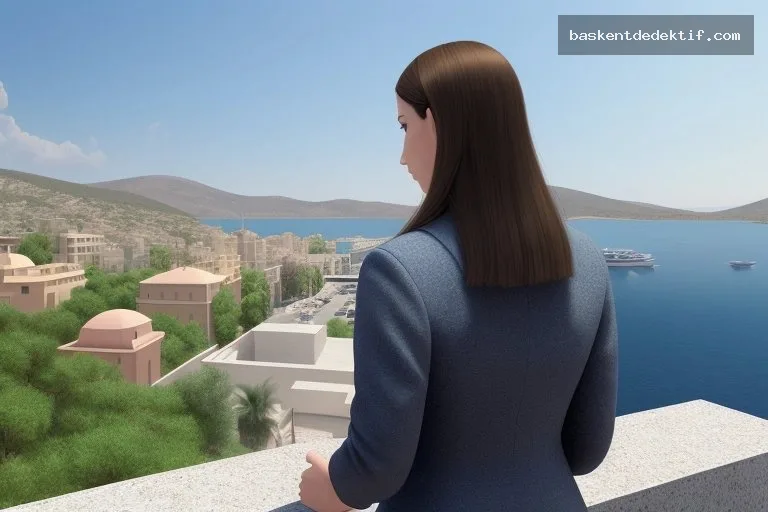 Bodrum Özel Dedektif havada belgediğini analiz eden özel soruşturmacı