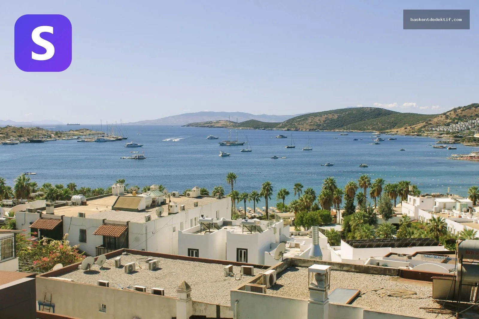 Muğla Bodrum Dedektif sokakta inceleme yapıyor