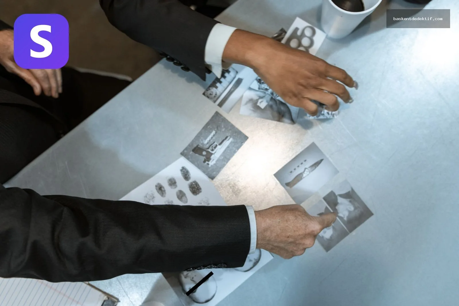 Çankırı Profesyonel Dedektif, fotoğraf ve parmak izi inceliyor