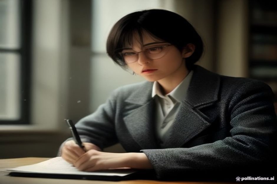 Loş ofiste büyüteçle inceleme yapan profesyonel dedektif
