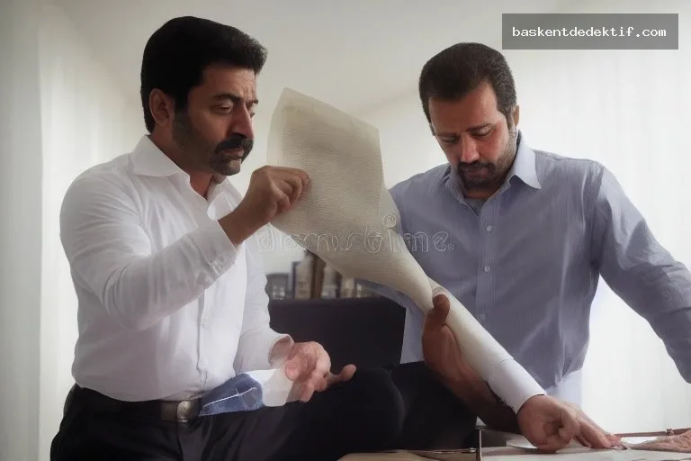 Düzce’de Sırlarınızı Keşfetmek İçin Güçlü Özel Dedektif Hizmetleri: Akdeniz’in Gizemlerini Etik Araştırmalarla Aydınlatın 2 Düzce Merkez Dedektif bir ofiste kanlı belgeyi ışık altında inceleyen detektif