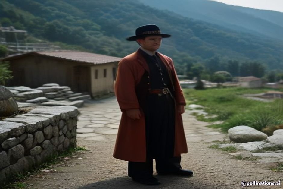 Kahramanmaraş Elbistan Dedektif, taş evin önünde