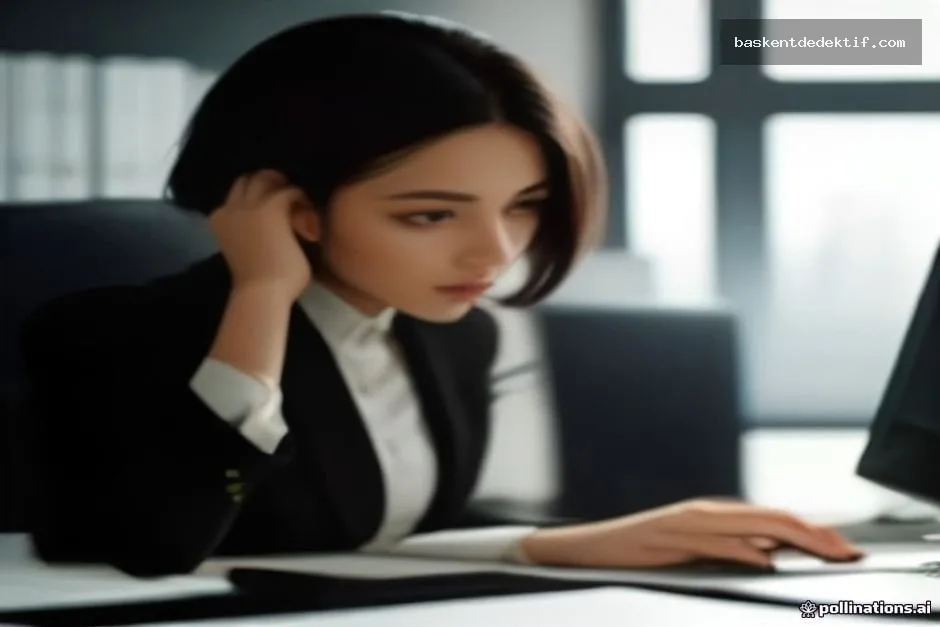 Erzincan Dedektif: Şehrin Gizli Gerçeklerini Profesyonel Yöntemlerle Aydınlatın 2 Modern ofisinde belgeleri inceleyen profesyonel bir özel dedektif