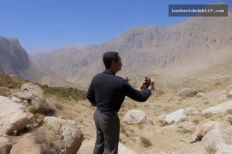 Özel dedektif Hakkari’in dağlık bölgede araştırması ve harita inceliyor