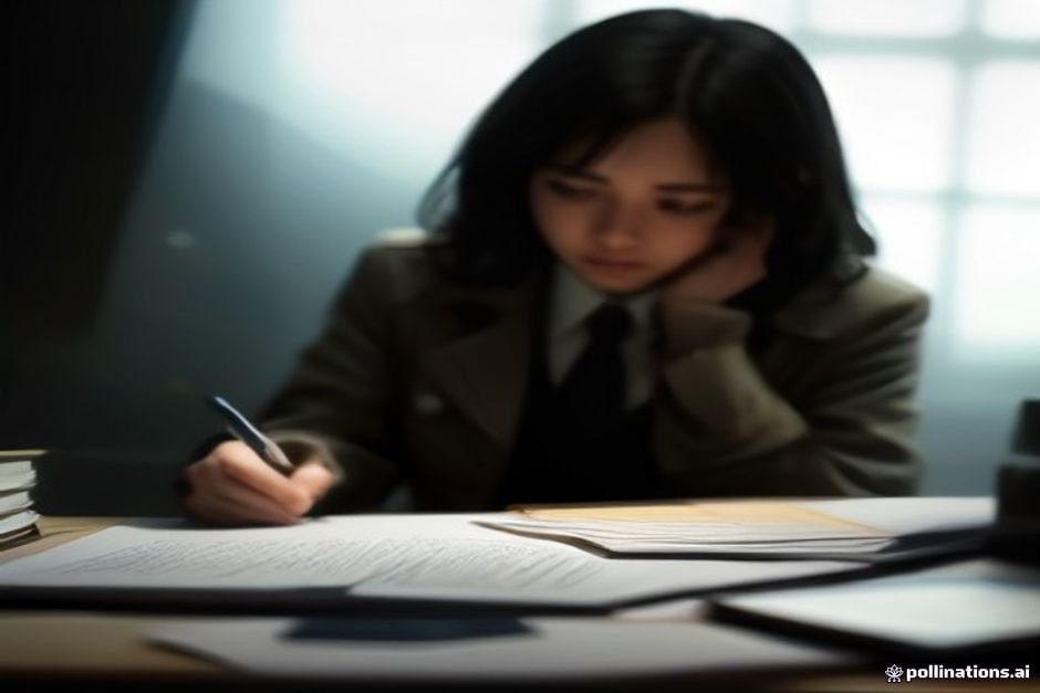 Iğdır Özel Dedektif karanlık ofiste suç dosyası inceliyor