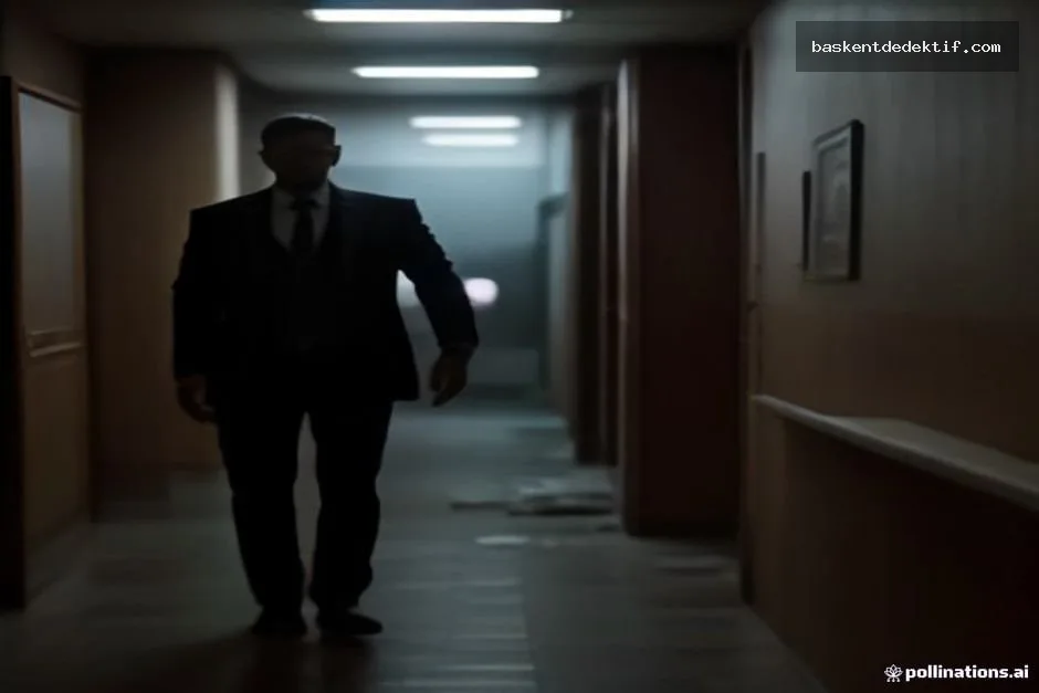 Bir Iğdır merkez dedektifin dimli ofisinde crime scene incelemesi yaparken kullanılan forensic