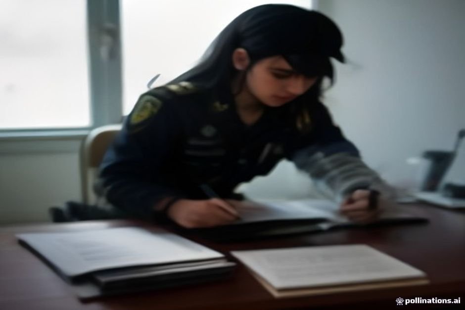 Dedektif Isparta Detektif Isparta’nın Isparta polis stasyonunda kanıtları inceleyen detektif fotoğrafı