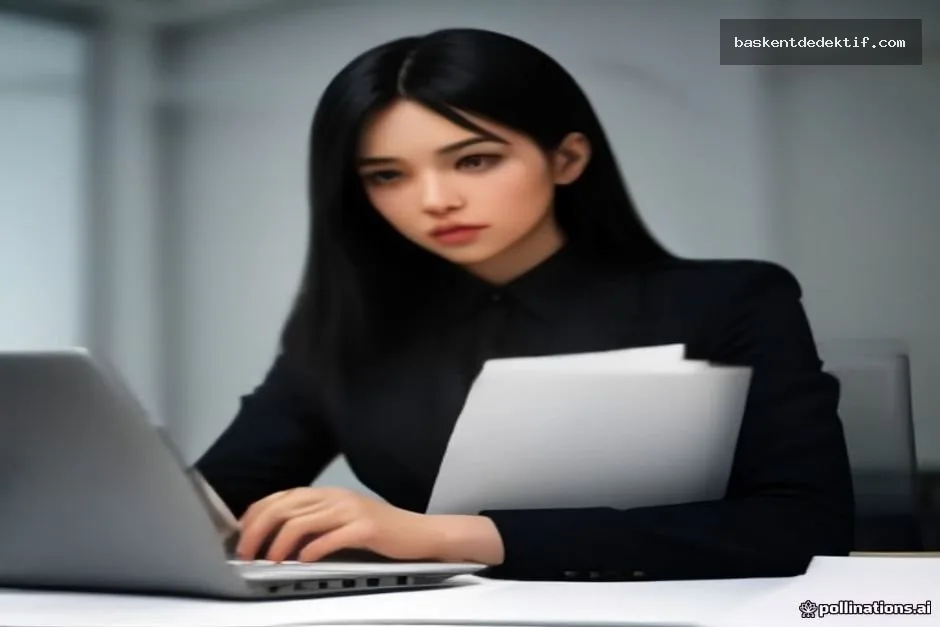 Karabük’te Dedektif Hizmetleri: Şehrin Sırlarını Güvenli ve Etik Araştırmalarla Keşfedin! 3 Profesyonel bir dedektif Karabük özel dedektif hizmetlerinde çalışırken belgeleri inceleyerek bilgisayara bakıyor