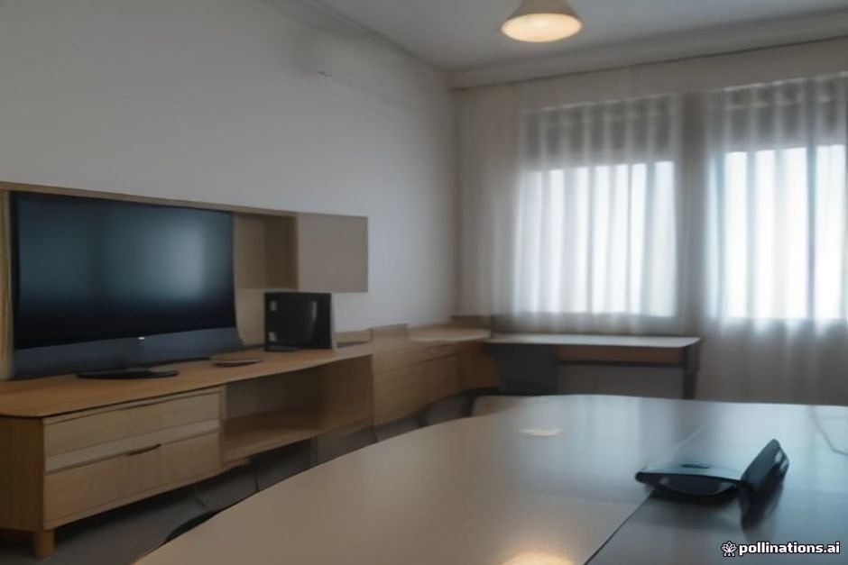Muğla şehrinin modern dedektif ofisi, detektif masası ve Muğla haritasıyla donatılmış rahat