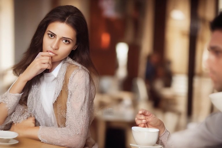 Nilüfer dedektifinin derin bakışlı gözü café’de kahveyle