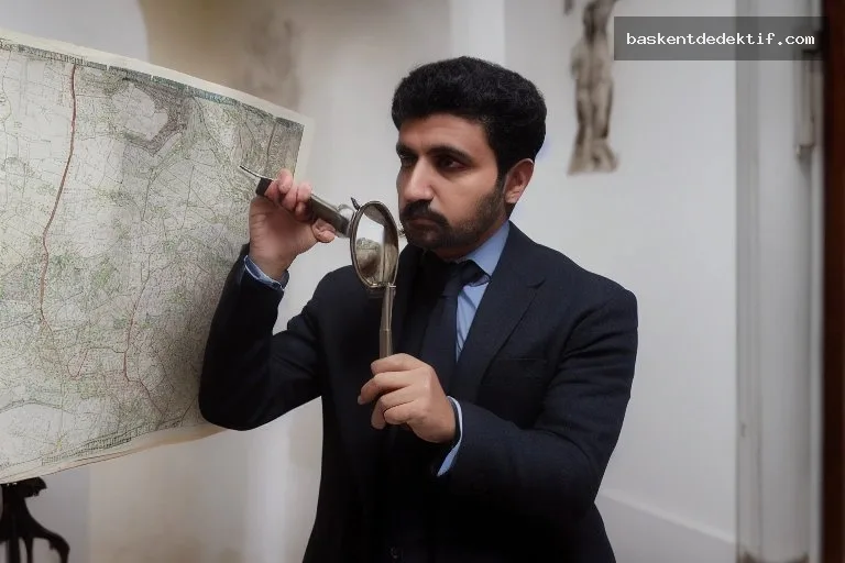 Orhangazi Dedektif 1920'ler İstanbul'unda suç mahalli haritasını inceliyor