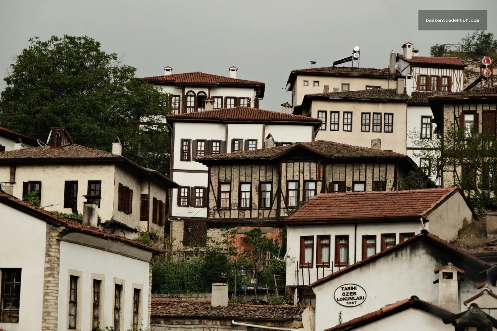 Safranbolu’nun eski Osmanlı evleri ve Safranbolu Özel Dedektif işaretleri