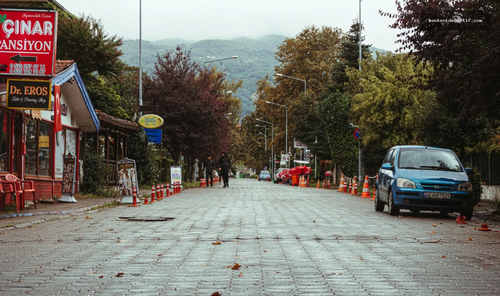 Sakarya Merkez Dedektif'in şüpheli takibi sırasında şehre bakış