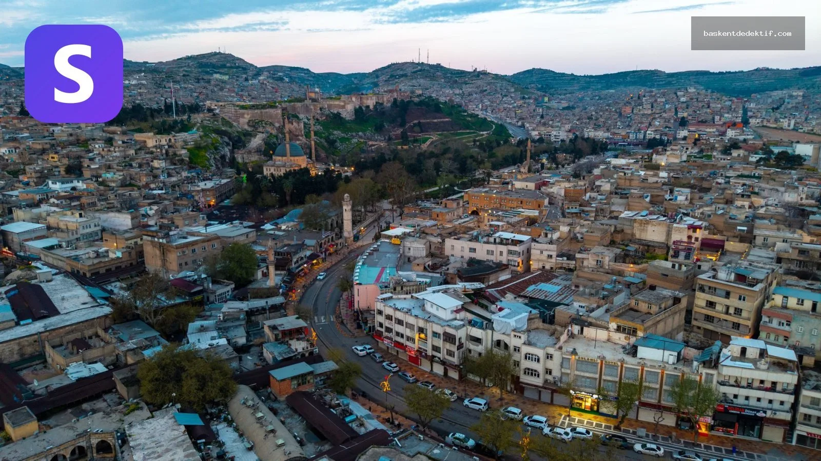 Urfa Suruç Dedektif'in çalıştığı tarihi şehir manzarası