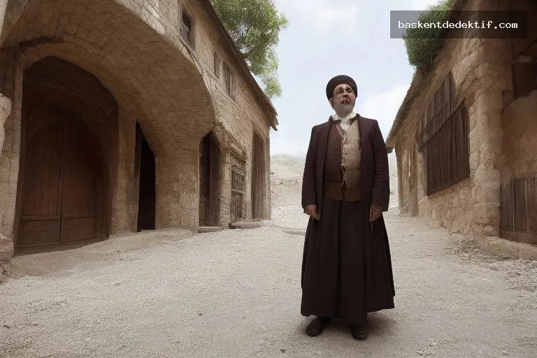 Sungurlu Dedektif: Şehirdeki Gizemleri ve Sırları Etik Yöntemlerle Aydınlatın 4 Çorum Sungurlu dedektifi geleneksel kıyafetli köyün eski köprüsü ve pazarı arka planında