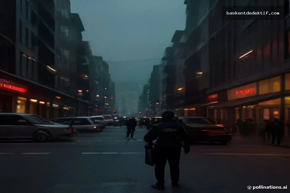 Sungurlu merkez dedektif, suçu inceleyen modern polis stasyonunda detaylı görüntü