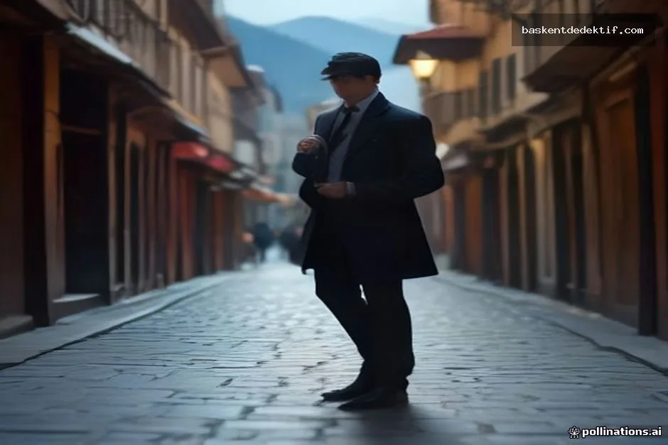 Tunceli Merkez Dedektif Arnavut kaldırımlı sokakta ipuçlarını inceliyor