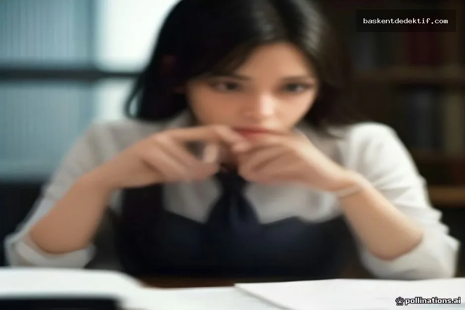 Ofisinde dosya inceleyen profesyonel Dedektif Yozgat çalışma alanı
